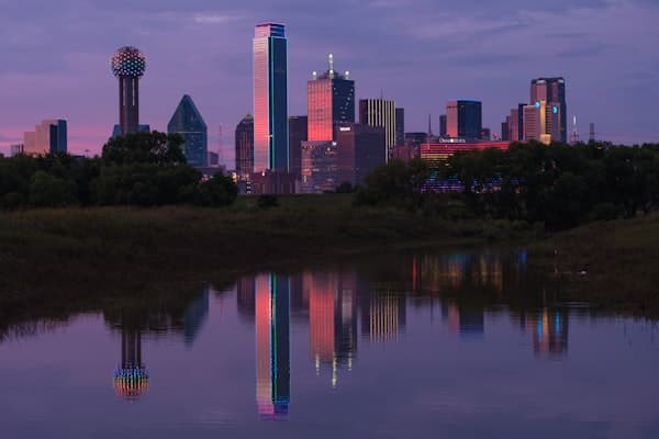 Dallas-Ft Worth skyline — Junk King market